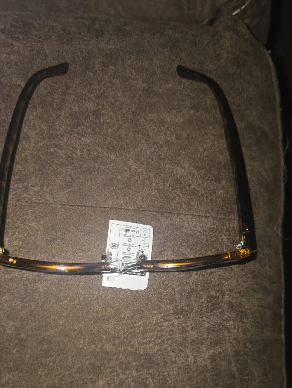 NWT OWL Retro Clubmaster Sunglasses Tortoise Gold Browline UV400
